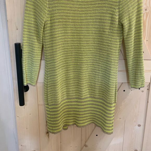 NEIMAN MARCUS Striped Cardigan Sweater - Picture 5 of 8